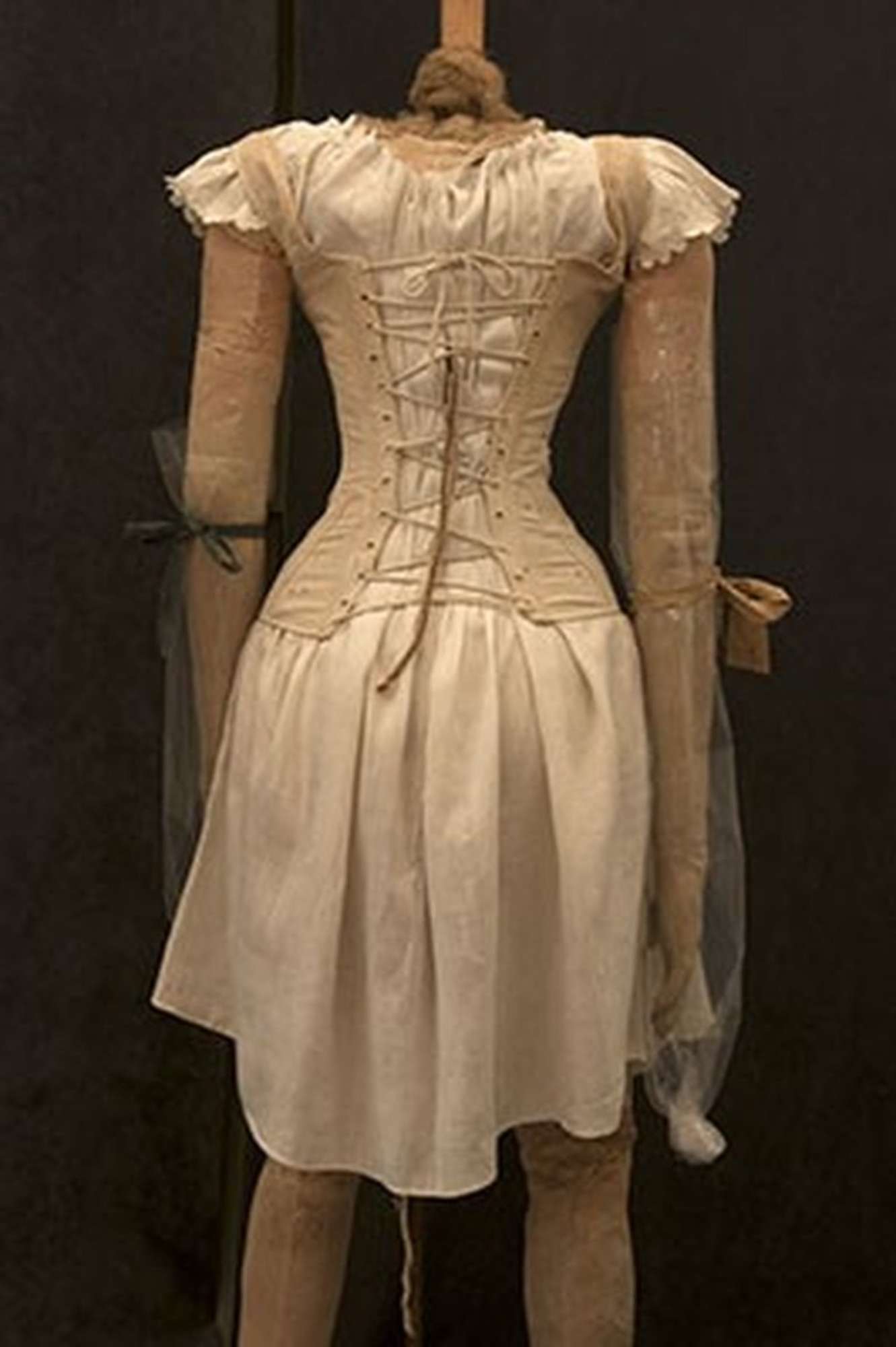 Il manichino dopo il restauro